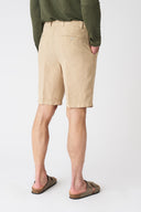 Chino-Style Linen Shorts - 2