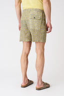 Printed Linen Drawstring Shorts - 2