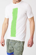 Printed Linen Jersey T-Shirt - 1