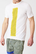Printed Linen Jersey T-Shirt - 1