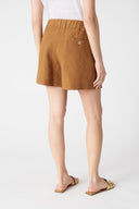 Elasticized Waisted Shorts - 2