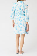 Printed Linen Shirt Dress - 2