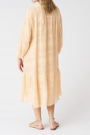 Textured Linen Midi Dress - 2