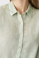Jersey Linen Shirt - PISTACHE SOFT FADE - 36557 - 3