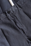 Garment-Dyed Cotton Gabardine Slim Trousers - ECLIPSE BL - 37129 - 5
