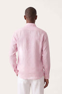 Classic Slim Fit Linen Shirt - ROSA - 36355 - 3