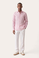 Classic Slim Fit Linen Shirt - 2