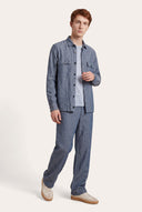 Relaxed Linen Shirt Jacket - 2