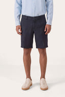 Regular Fit Chino-Style Linen Shorts - 1