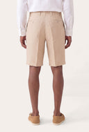 Regular Fit Chino-Style Linen Shorts - CORDA - 35152 - 1