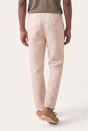 Drawstring Linen Trousers - SAFARI SOF - 33531 - 3