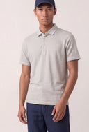 Linen Jersey Polo Shirt - PEARL SOFT - 35647 - 1