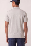 Linen Jersey Polo Shirt - PEARL SOFT - 35647 - 3