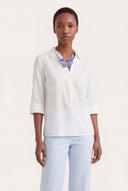 Regular Fit Linen Shirt - WHITE - 35170 - 1