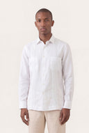 Contemporary Fit Linen Shirt - 1