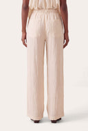 Linen Gauze Crinkle Pants - NATURALE  - 36229 - 3