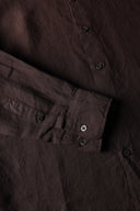 Garment-Dyed Linen Shirt - MORO - 37125 - 5
