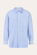 Garment-Dyed Cotton Oxford Shirt - CLOUDY SOF - 37127 - 4