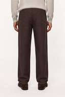 Garment-Dyed Linen Lyocell drawsting Trousers - MORO - 37132 - 2