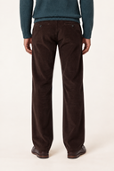 Garment-Dyed Cotton Velvet Trousers - MORO - 37134 - 2