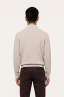 Cashmere Zip-Collar Sweater - PERLA - 37136 - 2
