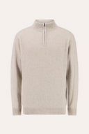 Cashmere Zip-Collar Sweater - PERLA - 37136 - 4