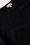 Alpaca Cashmere Silk Crew-Neck Sweater - BLACK - 37139 - 5