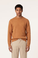 Alpaca Cashmere Silk Crew-Neck Sweater - MIELE - 37757 - 1