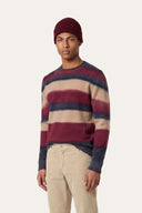 Cashmere Ribbed Beanie - BORDEAUX - 37517 - 3
