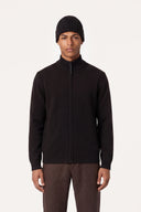 Cashmere Ribbed Beanie - BLUE MORO - 37519 - 1