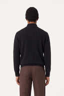 Cashmere Ribbed Beanie - BLUE MORO - 37519 - 2