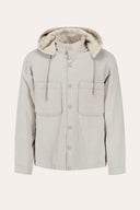 Reversible Cotton Flannel Hooded Jacket - PEARL - 37152 - 4