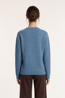 Ultra-Soft Cashmere-Silk Sweater - PERVINCA - 37535 - 2