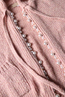 Mouliné Embellished Hooded Jacket - ROSE MOULI - 37164 - 5