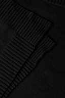 Cashmere Poncho Sweater - BLACK - 37547 - 5