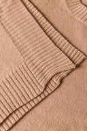 Cashmere Poncho Sweater - NUT - 37170 - 5
