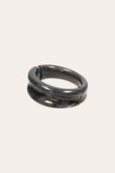 Sculptural Resinated Bracelet - STONE - 37550 - 1