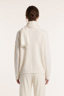 Ultra-Fine Wool Scarf - ECRU - 37553 - 2