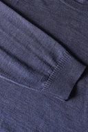 Ultrafine Wool Crew-Neck Sweater - DENIM - 37142 - 5