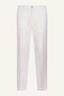 Chino Linen Pants - WHITE - 33527 - 5