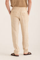 Chino Linen Pants - SAFARI SOF - 35877 - 3