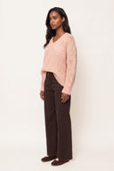 Comfort Bull Cotton Wide-Leg Pants - MORO - 37157 - 3