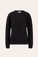 Ultra-Soft Cashmere-Silk Sweater - BLACK - 37766 - 4