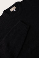 Ultra-Soft Cashmere-Silk Sweater - BLACK - 37766 - 4