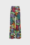 Print Wide-Leg Pants - WASHED - 36571 - 3